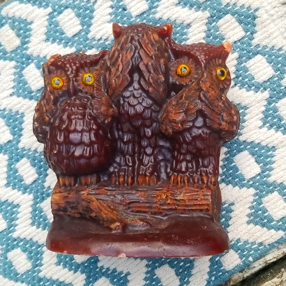 COPY 🇺🇦 Big Owl Shape Candle Unique Home Decor Statement Piece
